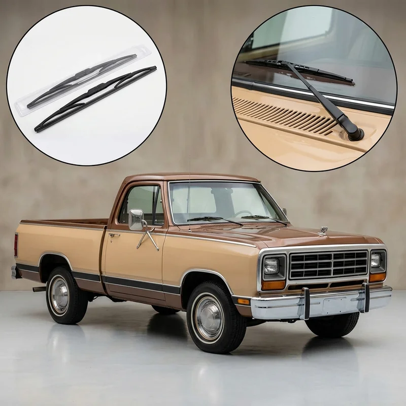 Passenger Side Wiper Blade for Dodge D150 (1977 - 1993) - 1