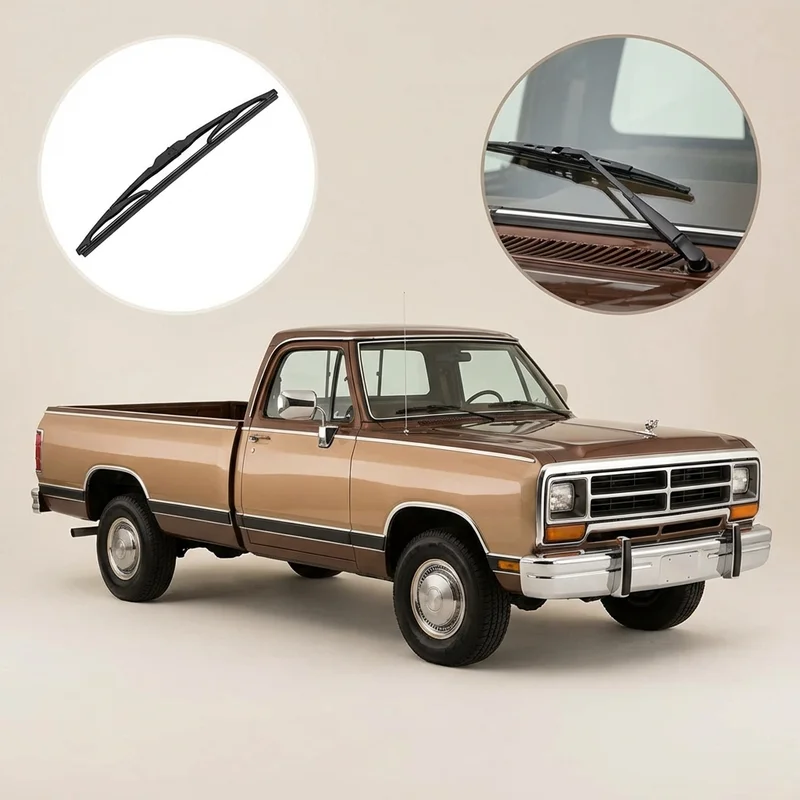 Passenger Side Wiper Blade for Dodge D250 (1981 - 1993) - 1