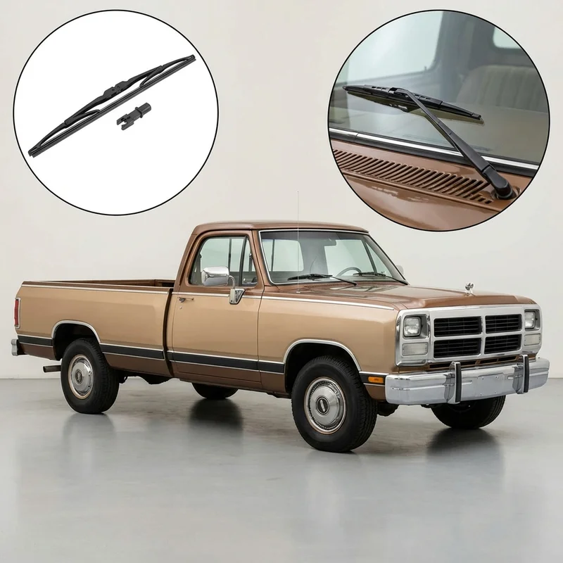 Driver Side Wiper Blade for Dodge D350 (1981 - 1993) - 1