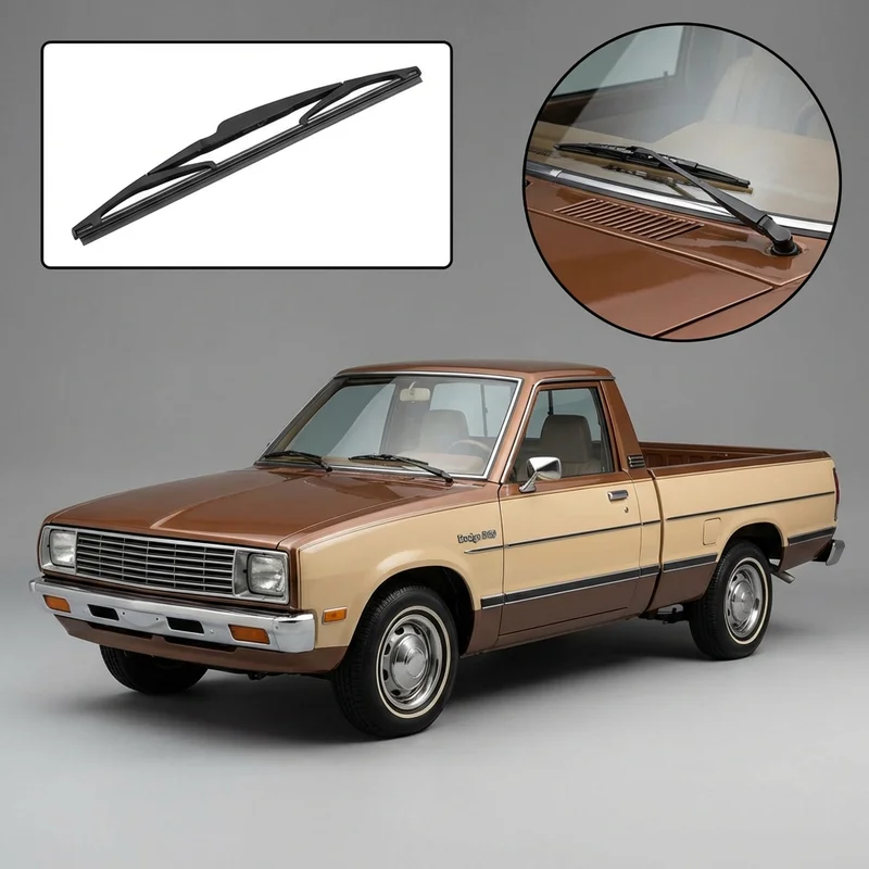 Driver Side Wiper Blade for Dodge D50 (1979 - 1982) - 1