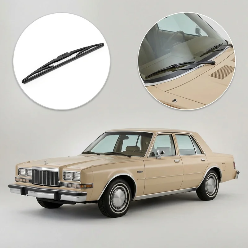 Driver Side Wiper Blade for Dodge Diplomat (1977 - 1989) - 1
