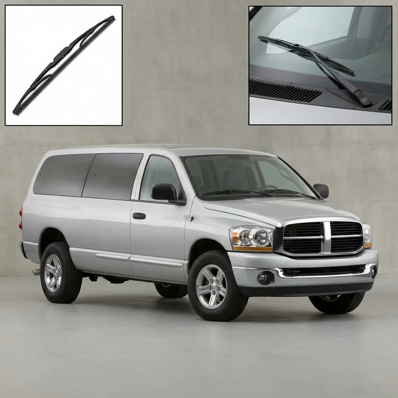 Driver Side Wiper Blade for Dodge H100 (2003 - 2010) - 1