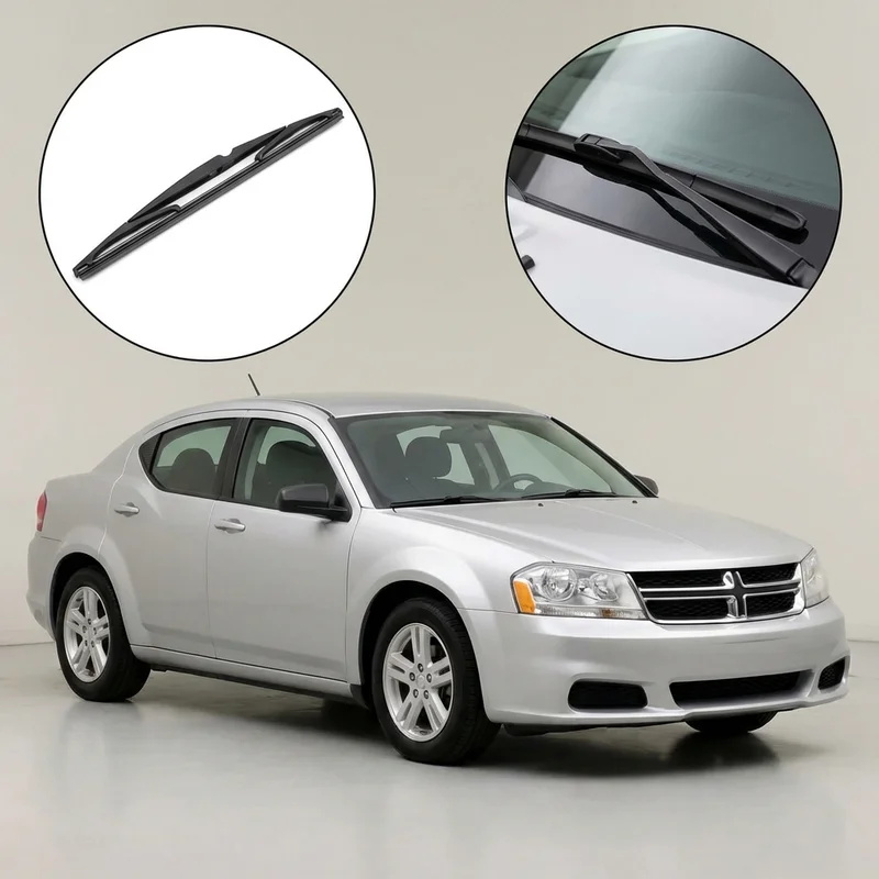 Driver Side Wiper Blade for Dodge MB300 (1974 - 1974) - 1