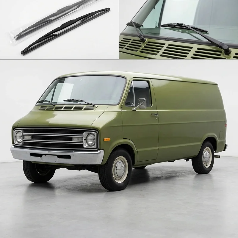 Passenger Side Wiper Blade for Dodge MB300 (1974 - 1974) - 1