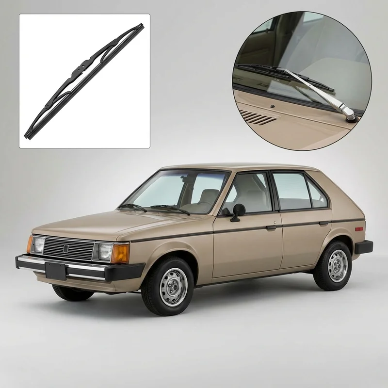 Passenger Side Wiper Blade for Dodge Omni (1978 - 1990) - 1