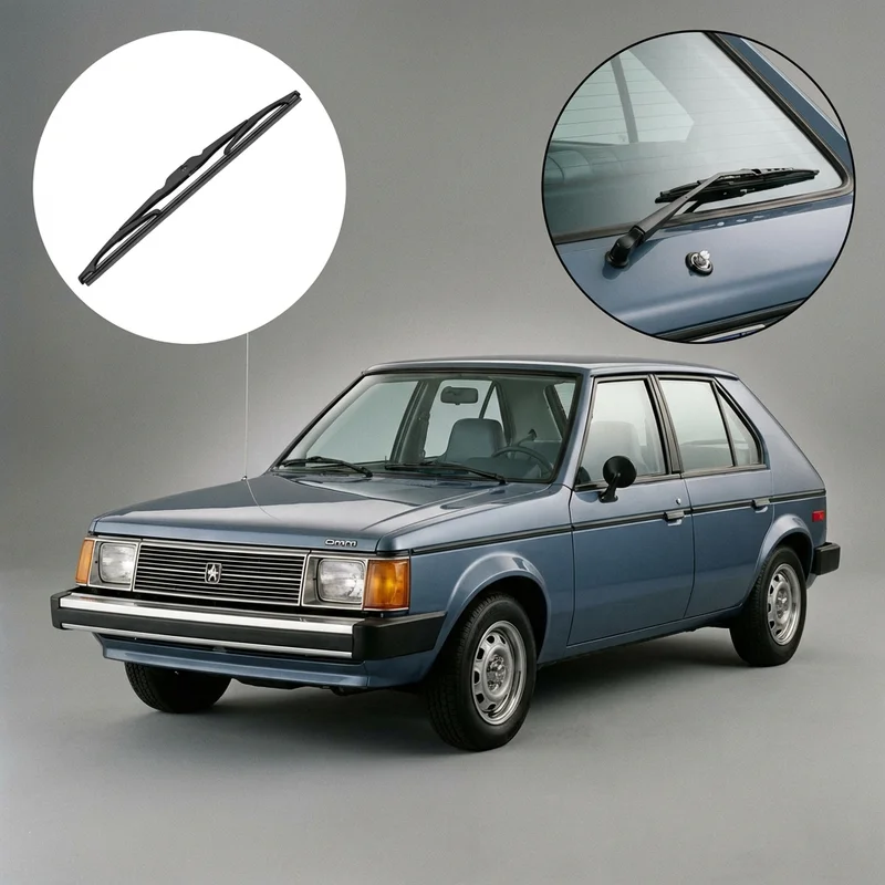 Rear Wiper Blade for Dodge Omni (1978 - 1990) - 1