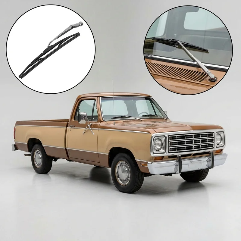 Driver Side Wiper Blade for Dodge RD200 (1978 - 1980) - 1