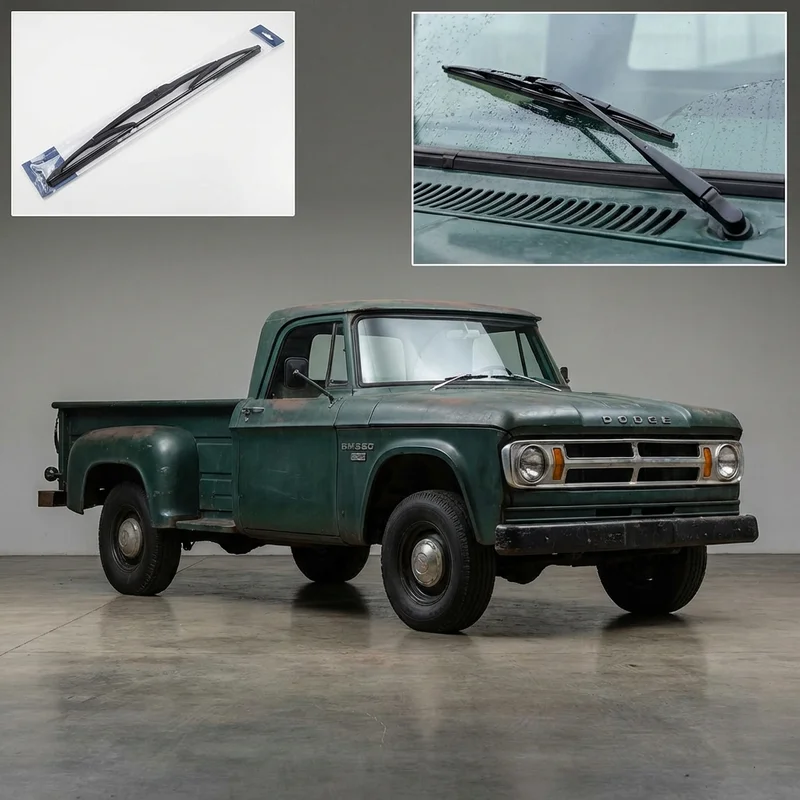 Driver Side Wiper Blade for Dodge RM350 (1974 - 1974) - 1