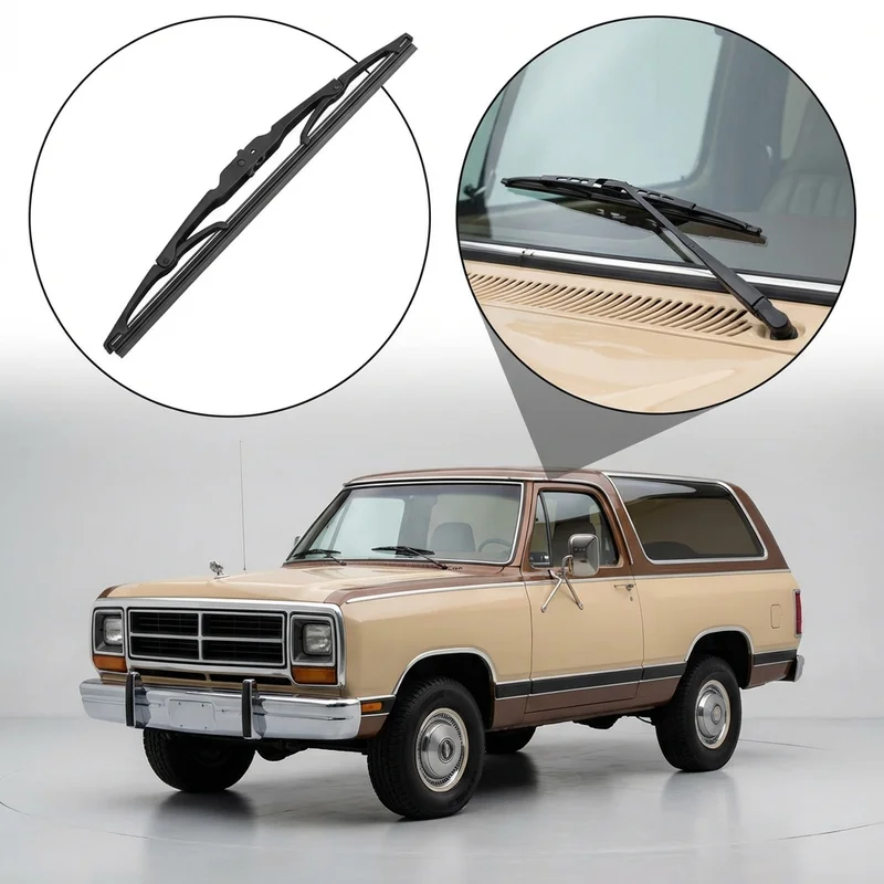 Passenger Side Wiper Blade for Dodge Ramcharger (1974 - 2001) - 1