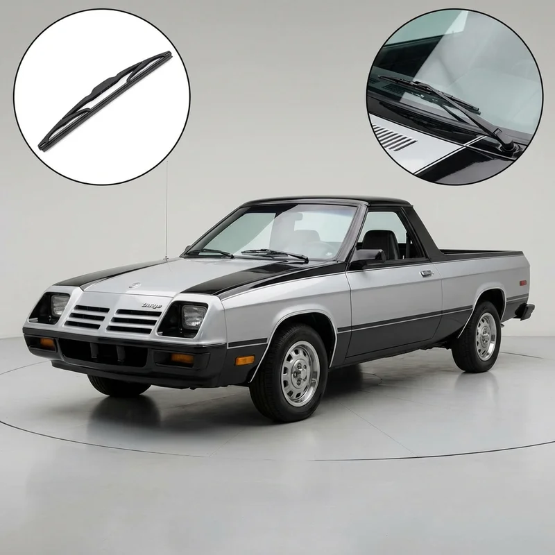 Passenger Side Wiper Blade for Dodge Rampage (1982 - 1984) - 1