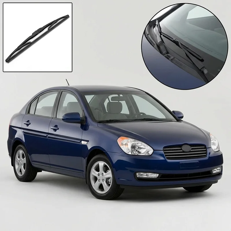 Driver Side Wiper Blade for Dodge Verna (2004 - 2006) - 1