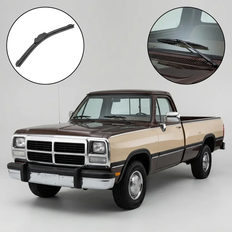 Driver Side Wiper Blade for Dodge W250 (1981 - 1993) - 1