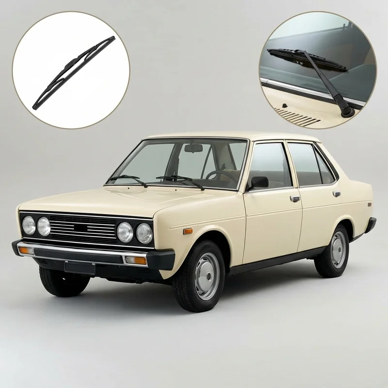 Driver Side Wiper Blade for Fiat 131 (1975 - 1978) - 1