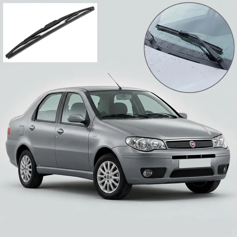 Driver Side Wiper Blade for Fiat Albea (2009 - 2011) - 1