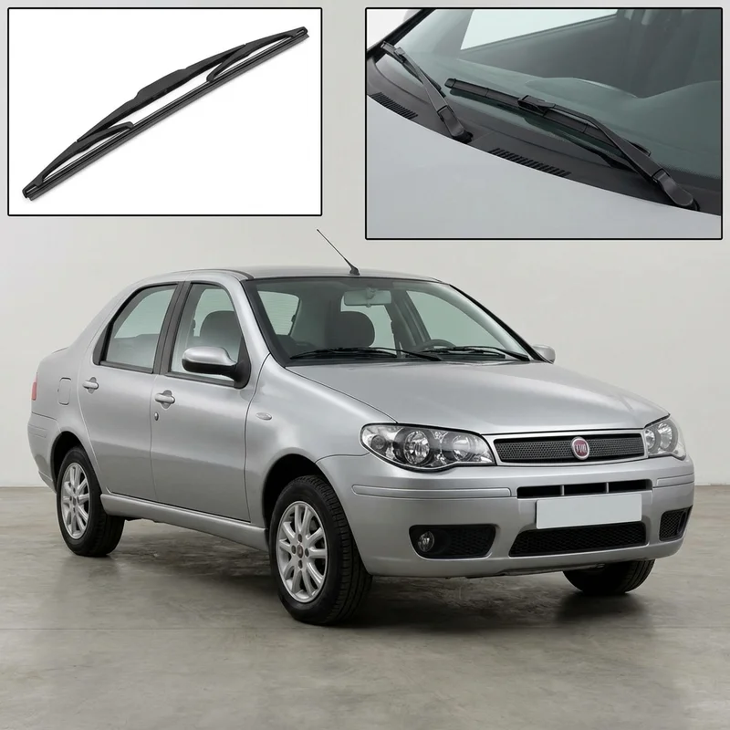 Passenger Side Wiper Blade for Fiat Albea (2009 - 2011) - 1
