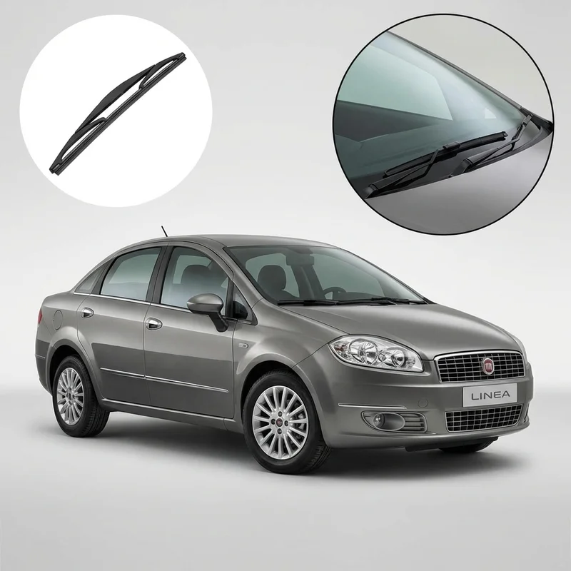 Driver Side Wiper Blade for Fiat Linea (2011 - 2011) - 1