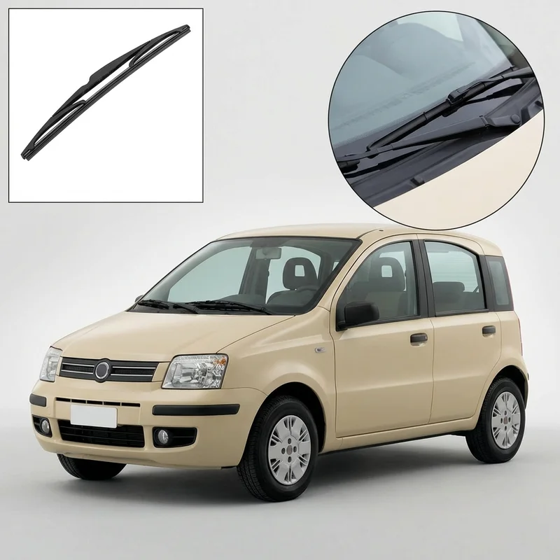 Passenger Side Wiper Blade for Fiat Panda (2007 - 2012) - 1