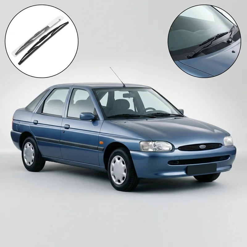 Driver Side Wiper Blade for Ford Escort (1981 - 2003) - 1