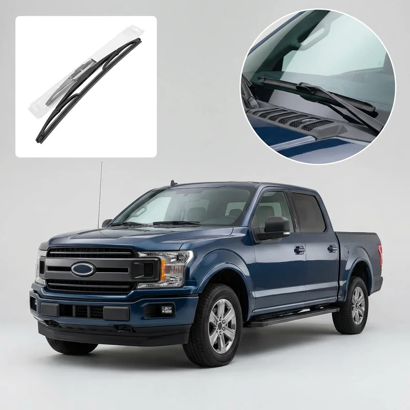 Driver Side Wiper Blade for Ford F-150 (1975 - 2025) - 1