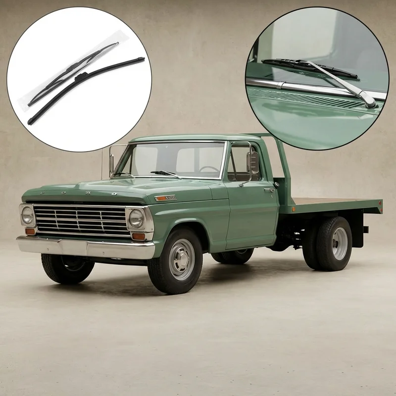 Driver Side Wiper Blade for Ford F-500 (1975 - 1977) - 1