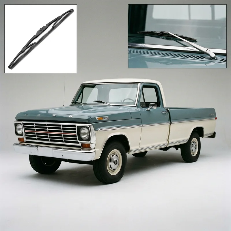 Passenger Side Wiper Blade for Ford F-700 (1971 - 1998) - 1