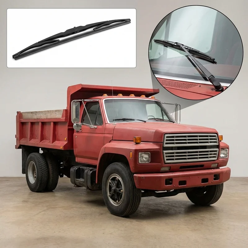 Passenger Side Wiper Blade for Ford FT800 (1980 - 1990) - 1