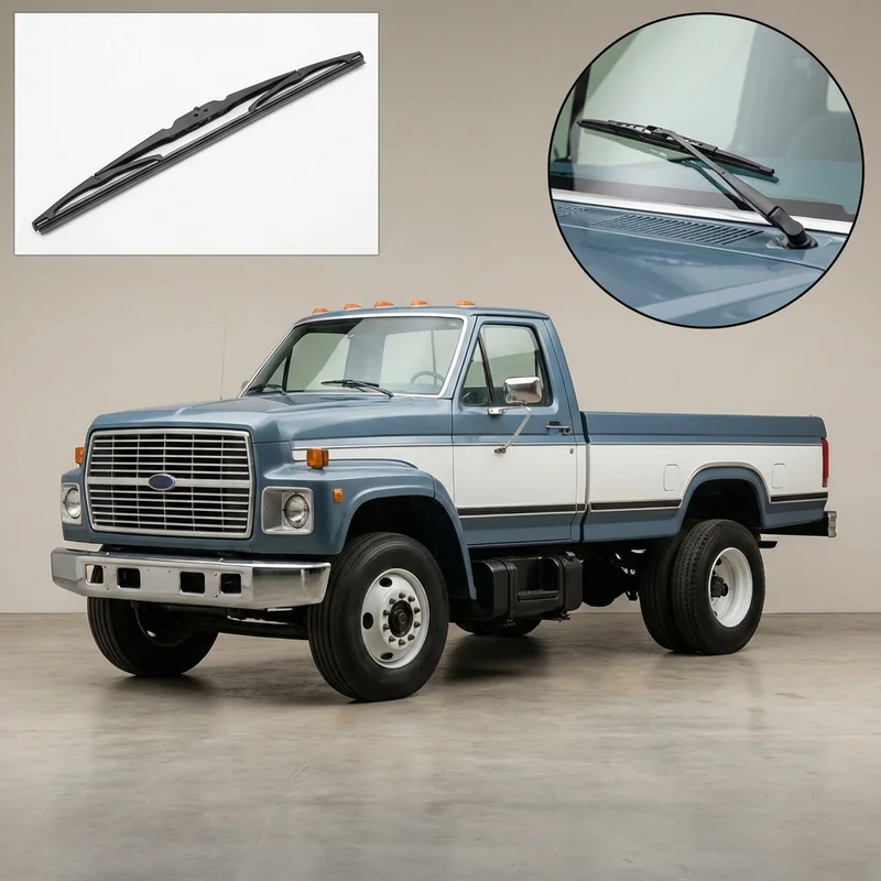 Driver Side Wiper Blade for Ford FT8000 (1983 - 1987) - 1