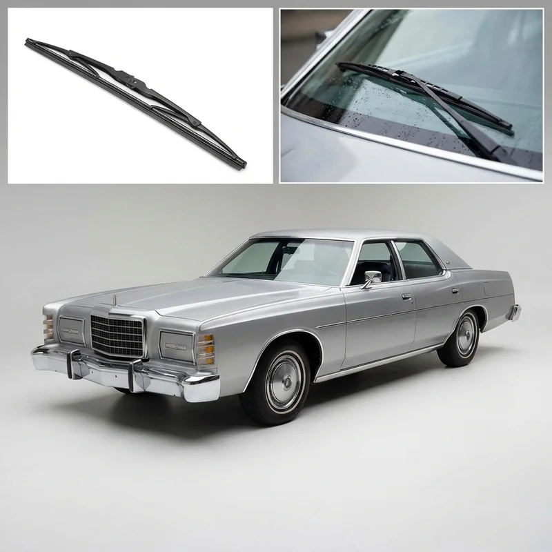 Driver Side Wiper Blade for Ford LTD (1969 - 1986) - 1