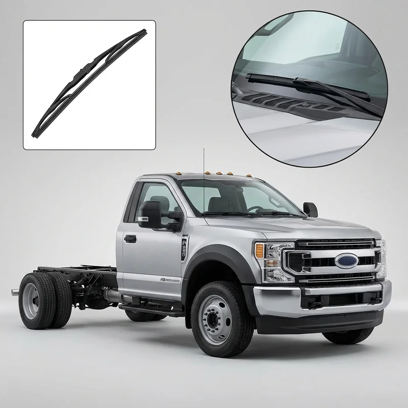 Driver Side Wiper Blade for Ford P-400 (1975 - 1976) - 1