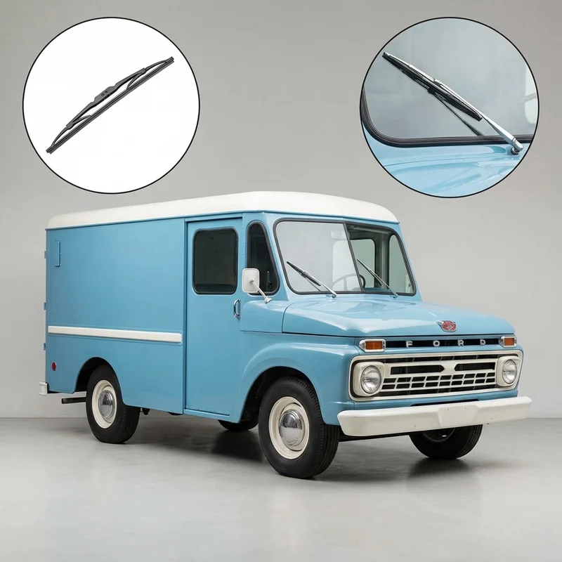 Driver Side Wiper Blade for Ford P-500 (1975 - 1977) - 1