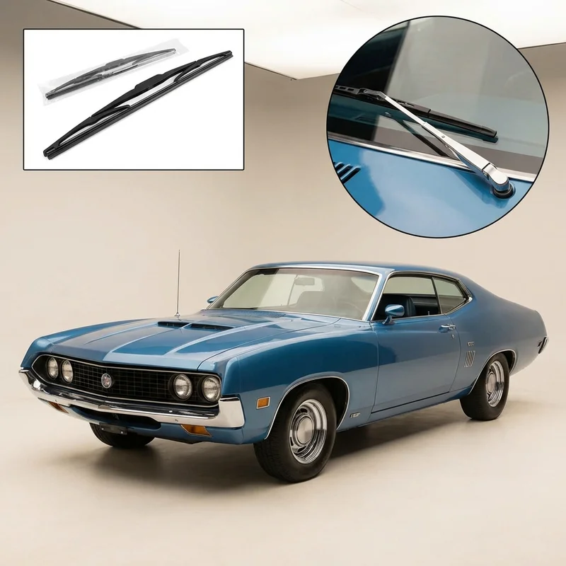 Driver Side Wiper Blade for Ford Torino (1970 - 1976) - 1