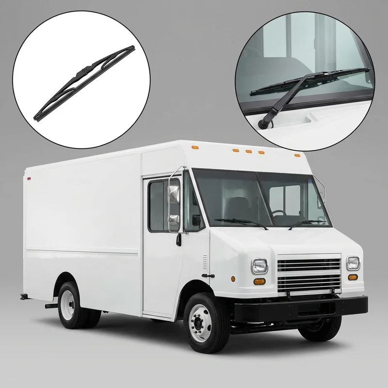 Driver Side Wiper Blade for Freightliner MT35 (1997 - 2009) - 1