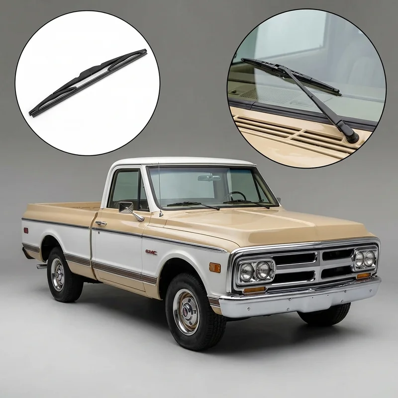 Driver Side Wiper Blade for GMC C15 (1975 - 1978) - 1