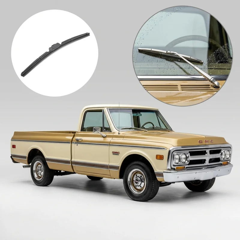 Passenger Side Wiper Blade for GMC C25 (1975 - 1978) - 1