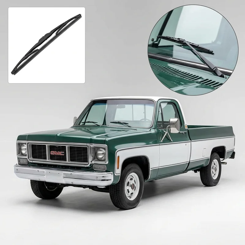 Driver Side Wiper Blade for GMC C35 (1975 - 1978) - 1