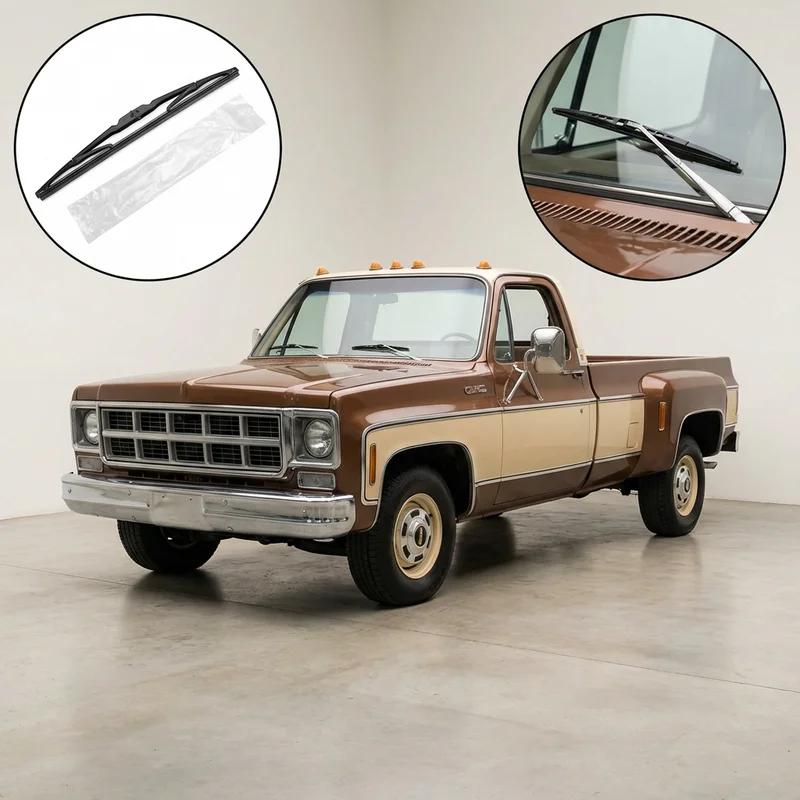 Passenger Side Wiper Blade for GMC C35 (1975 - 1978) - 1