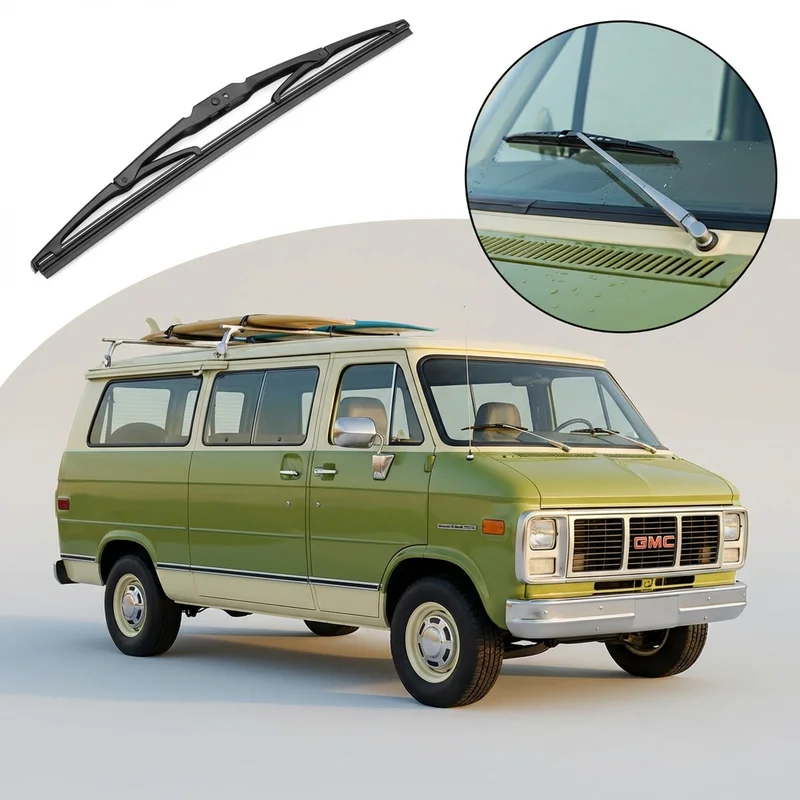 Driver Side Wiper Blade for GMC G15 (1975 - 1978) - 1