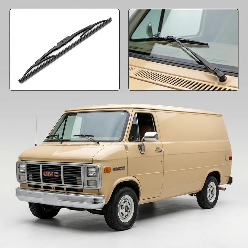 Driver Side Wiper Blade for GMC G25 (1975 - 1978) - 1