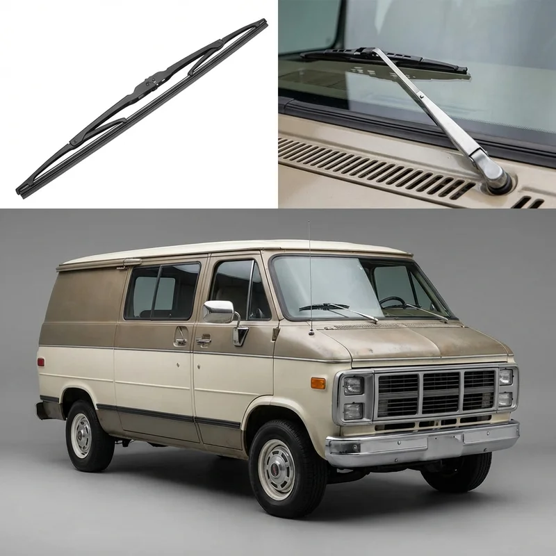 Passenger Side Wiper Blade for GMC G25 (1975 - 1978) - 1