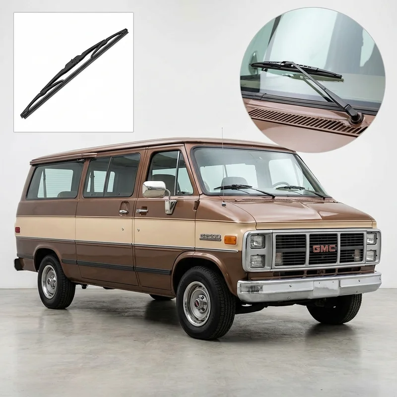 Passenger Side Wiper Blade for GMC G2500 (1979 - 1995) - 1