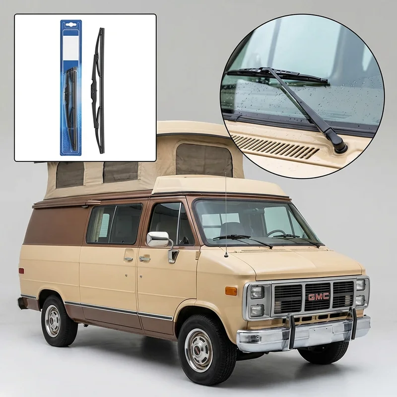 Driver Side Wiper Blade for GMC G35 (1975 - 1978) - 1