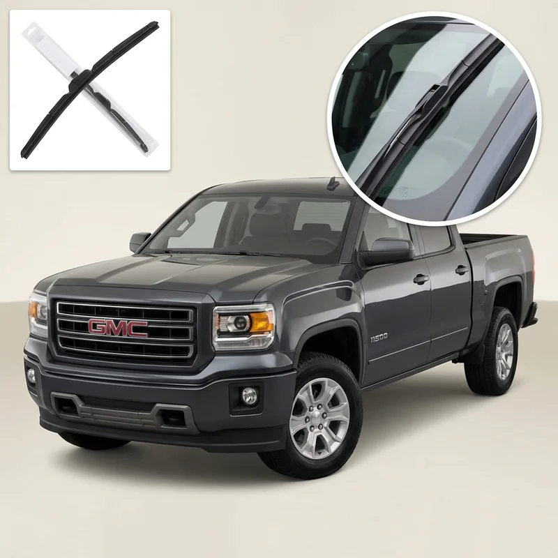 Pasažiera puses logu tīrītāja slotiņa GMC I1500 (1965 - 1966) - 1