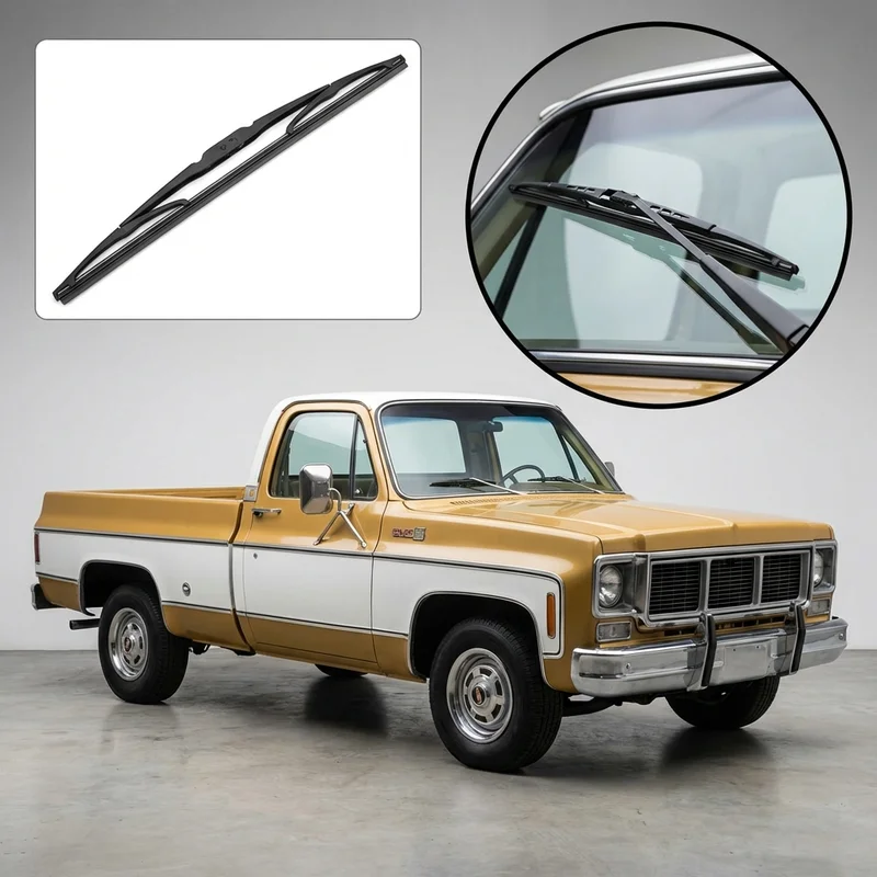 Driver Side Wiper Blade for GMC K15 (1975 - 1978) - 1