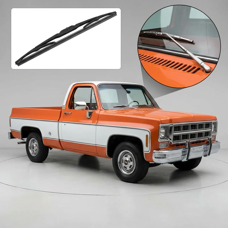Passenger Side Wiper Blade for GMC K15 (1975 - 1978) - 1