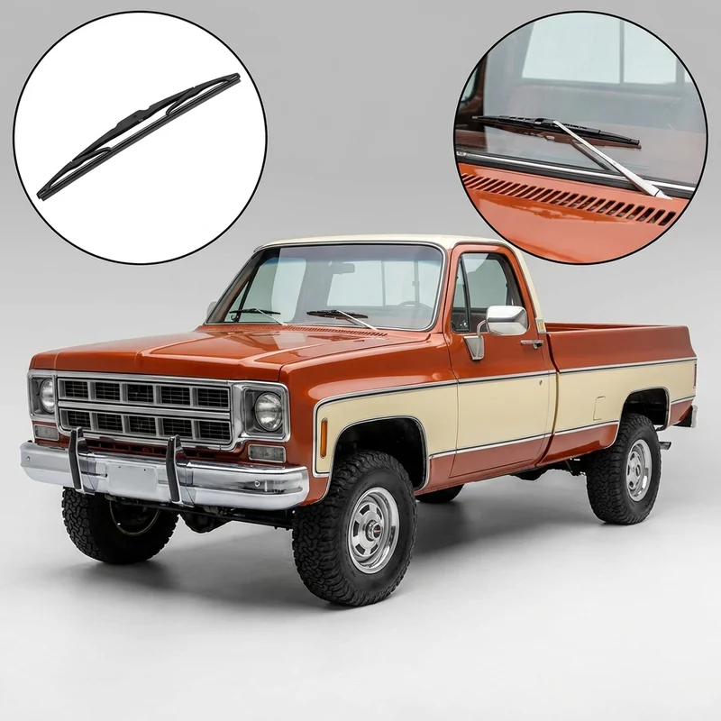 Driver Side Wiper Blade for GMC K35 (1977 - 1978) - 1