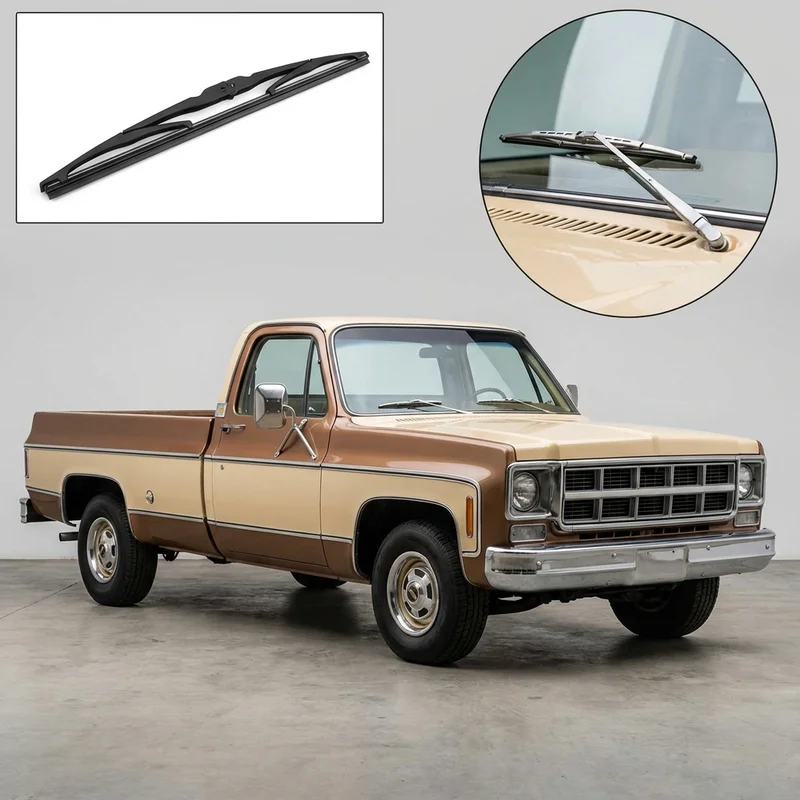 Passenger Side Wiper Blade for GMC K35 (1977 - 1978) - 1