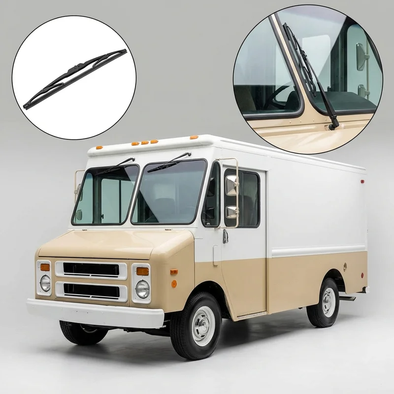 Driver Side Wiper Blade for GMC P15 (1975 - 1978) - 1