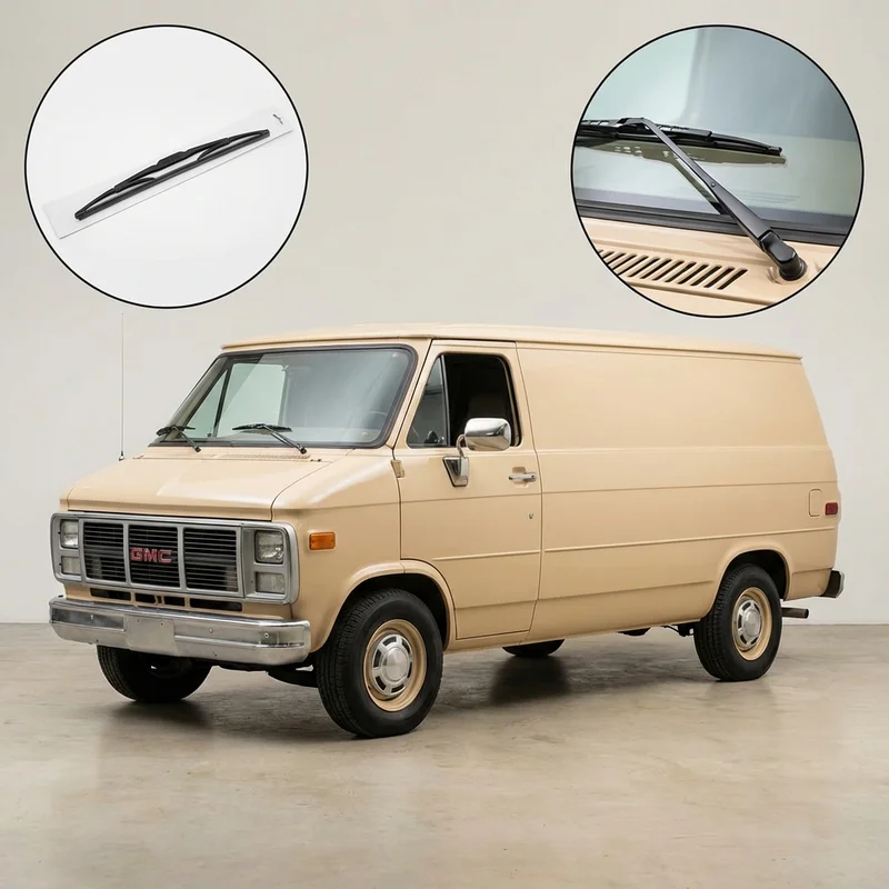 Driver Side Wiper Blade for GMC P2500 (1979 - 1989) - 1