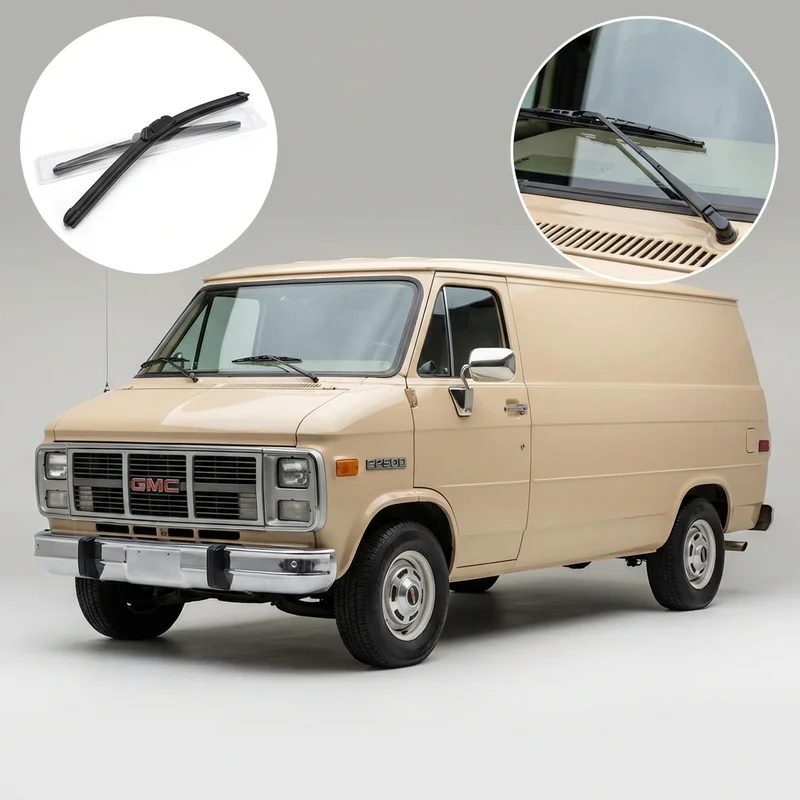Passenger Side Wiper Blade for GMC P2500 (1979 - 1989) - 1