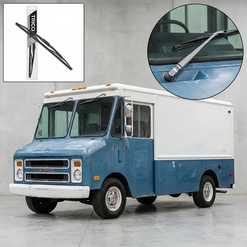 Driver Side Wiper Blade for GMC P35 (1975 - 1978) - 1